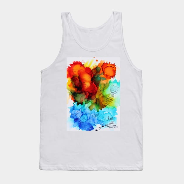 Make it happen "(happy art) Tank Top by mptresart